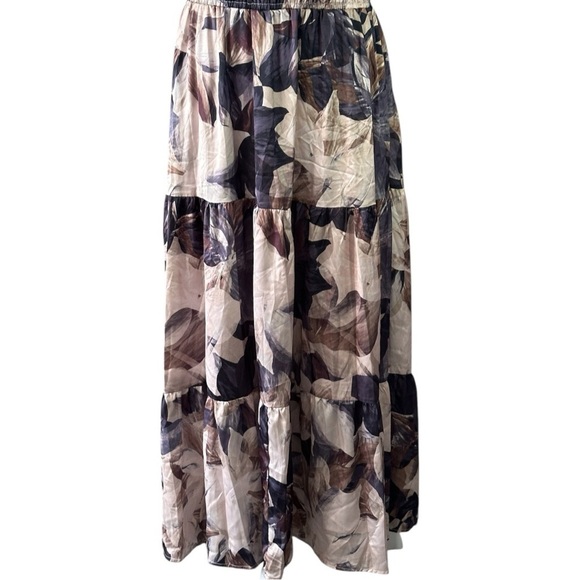 Rachel Zoe Pink and Tan Dolman Sleeve Maxi Dress - Picture 5 of 9